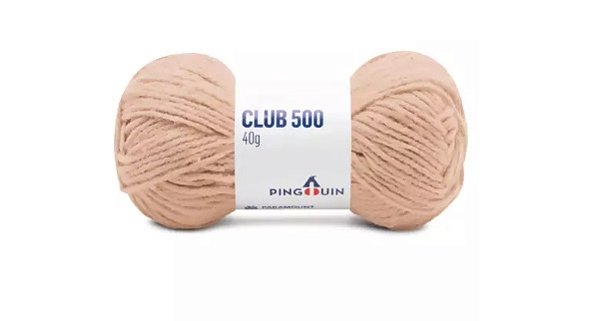 FIO CLUB 500 PINGOUIN 40GR COR 9758 CEREAL