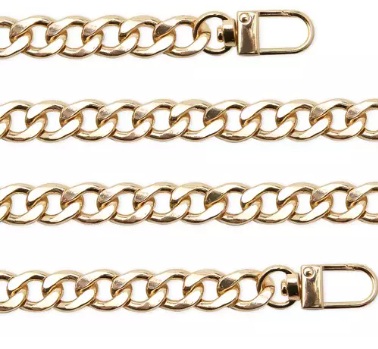 ALÇA DE METAL CORRENTE G 120 REF 416401 COR 20 DOURADO - CÍRCULO