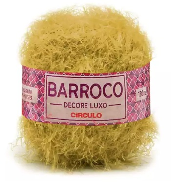 BARROCO DECORE LUXO 280 GR 180 MTS COR 118 SOL AMARELO