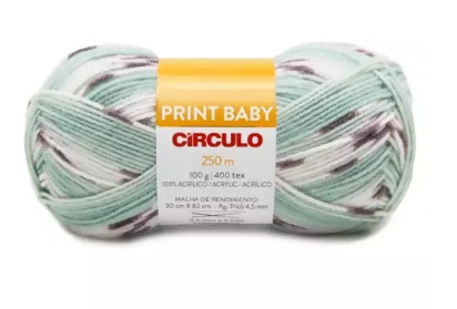 FIO PRINT BABY 250 MTS CIRCULO COR 9822 DIVERSÃO