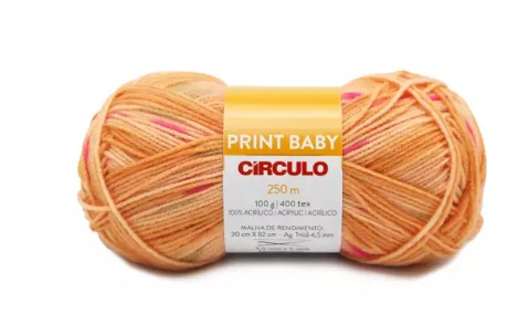 FIO PRINT BABY 250 MTS CIRCULO COR 9609 LENDA