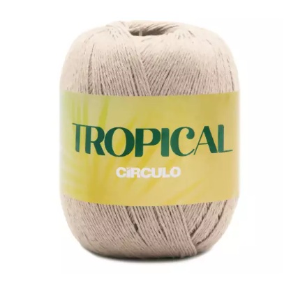 FIO TROPICAL 147,5 GR COR 7725 PORCELANA 450 MTS CÍRCULO