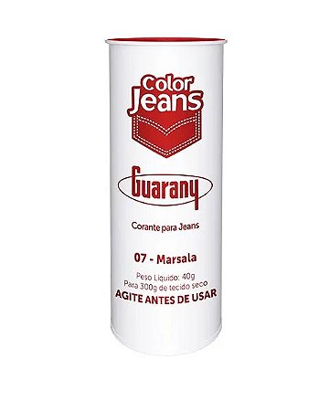 CORANTE DIRETO COLOR JEANS 40 G COR 07 MARSALA GUARANY