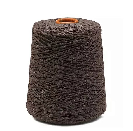 BARBANTE COLOR 600 GR FIO 6 COR MARROM CAFÉ PIRATININGA