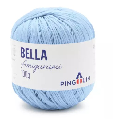 FIO BELLA AMIGURUMI COR 0501 LAVANDA 203 MTS 100 GR PINGOUIN