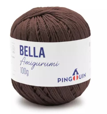 FIO BELLA AMIGURUMI COR 5794 HIERRO 203 MTS 100 GR PINGOUIN
