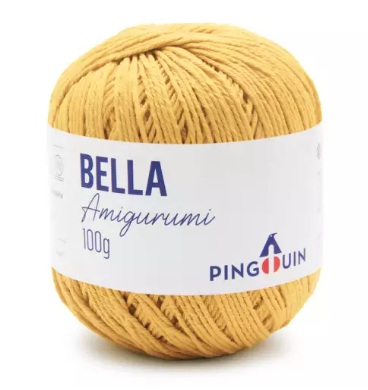 FIO BELLA AMIGURUMI COR 5213 GAMALEIRA 203 MTS 100 GR PINGOUIN