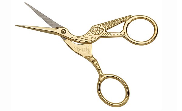TESOURA PARA BORDAR DOURADA TE008-04854115 11,5 CM ARTEPUNTO