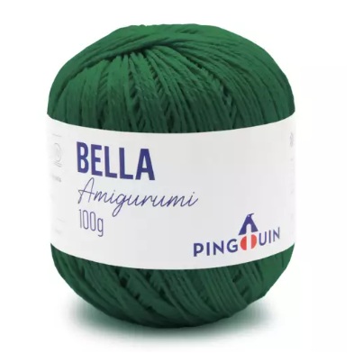 FIO BELLA AMIGURUMI COR 2691 SOLDADO 203 MTS 100 GR PINGOUIN