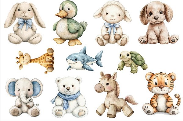 ESTAMPA FÁCIL EST 111300 BICHINHOS BABY - FABRICART