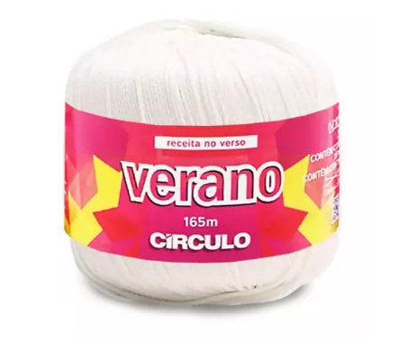 LINHA CROCHE VERANO COR 0611 OFF WHITE