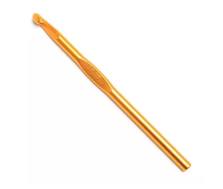 AGULHA CROCHE 7,0MM ALUMÍNIO CÍRCULO