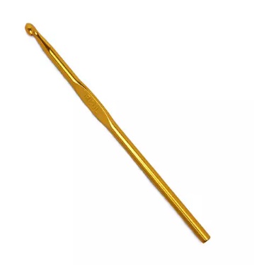 AGULHA CROCHE 5,5 MM ALUMÍNIO CÍRCULO