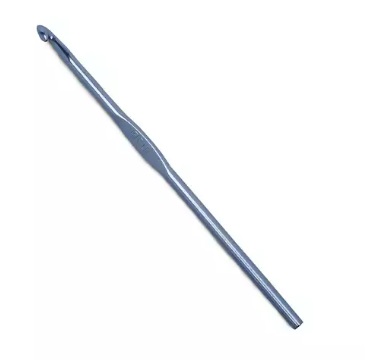 AGULHA CROCHE 5,0MM ALUMÍNIO CÍRCULO