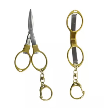 MINI TESOURA PORTÁTIL 3,75 POL COR 10 DOURADA CÍRCULO