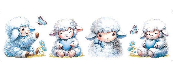 TRANSFER TÊXTIL 24X7CM TTB4-012 BARRA OVELHINHA