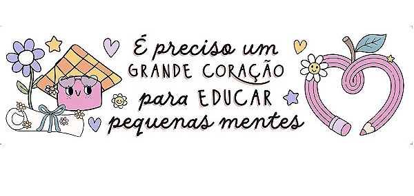 TRANSFER TÊXTIL 24X7CM TTB4-055 PROFESSOR LITOARTE