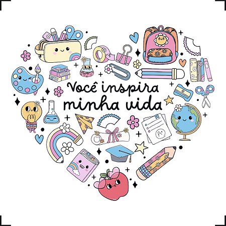 TRANSFER DE IMAGEM TYNI 8X8CM TIT-016 PROFESSOR LITOARTE