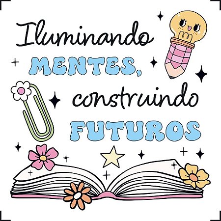 TRANSFER DE IMAGEM TYNI 8X8CM TIT-013 PROFESSOR LITOARTE