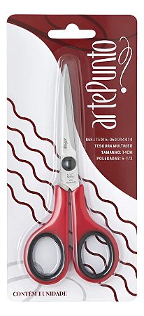 TESOURA MULTIUSO REF- TE016 -060 014 014 14CM ARTEPUNTO