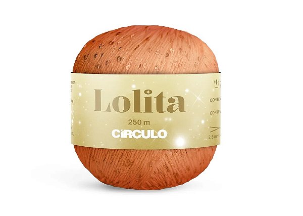 FIO LOLITA COR 4156 CENOURA 250 MTS 100G CÍRCULO