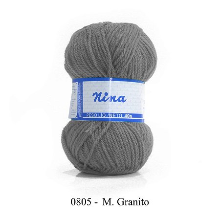 FIO NINA 40GR COR 805 M GRANITO