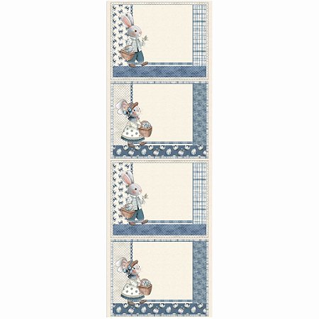 PROJETO DIGITAL PAINEL JOGO AMERICANO PÁSCOA 2026 REF PASC011 FUXICOS E FRICOTES