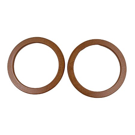 ALÇA REDONDA 14CM MADEIRA MARROM CLARO