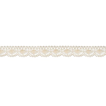 RENDA DE ALGODÃO REF-RA041 COR 084 CRÚ 1,5CM 10 MTS ARTEPUNTO