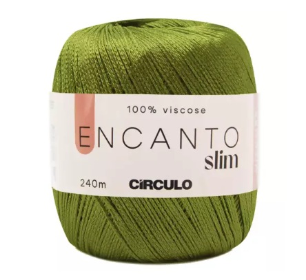 FIO ENCANTO SLIM 240 MTS COR 5105 SÁLVIA