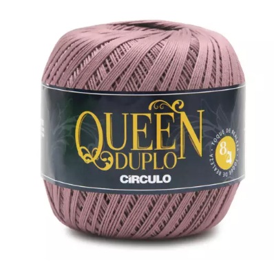 FIO QUEEN DUPLO 8/4 COR 3201 CAMAFEU 100 GR CÍRCULO
