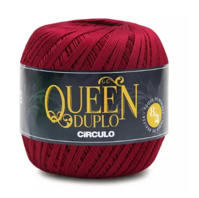 FIO QUEEN DUPLO 8/4 COR 3115 FAÍSCA 100 GR CÍRCULO