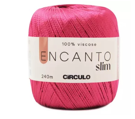 FIO ENCANTO SLIM COR 3420 LUXO 100 GR