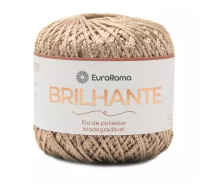 EUROROMA BRILHANTE COR 120 AREIA 100 GR 136 MTS