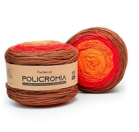 FIO POLICROMIA 400 MTS COR 910-OUTONO