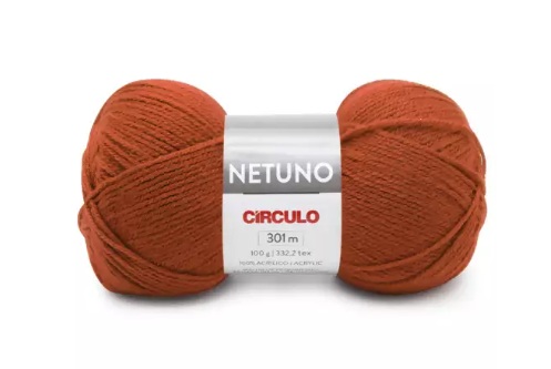 FIO NETUNO CÍRCULO COR 4153 CHILI 100 GR