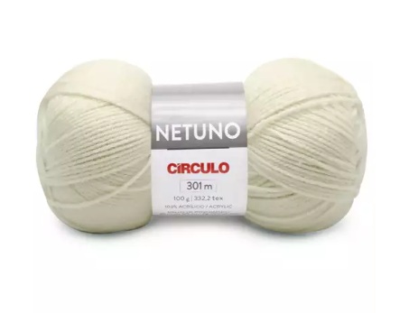 FIO NETUNO CÍRCULO COR 7037 LUA 100 GR