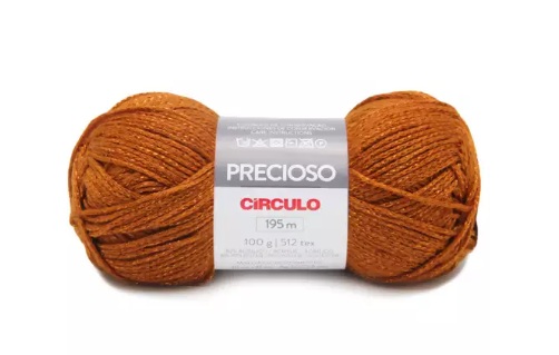 FIO PRECIOSO CÍRCULO COR 7154 SAIBRO 100 GR