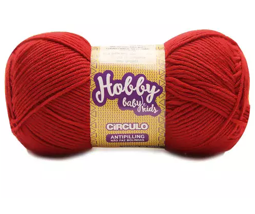 FIO HOBBY BABY KIDS 250 MTS 100 GR COR 3635 PAIXAO