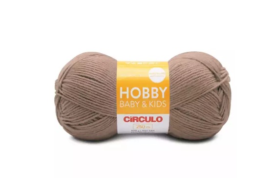 FIO HOBBY BABY KIDS 250 MTS 100 GR COR 7767 GUEPARDO