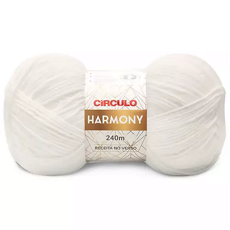 FIO HARMONY 240 MTS 100 GR COR 8001 BRANCO