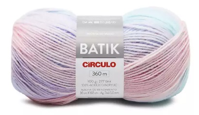 FIO BATIK CÍRCULO 100 GR COR 9978 MESCLA SINFONIA