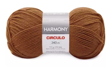 FIO HARMONY 240 MTS 100 GR COR 7824 PIMENTA SÍRIA