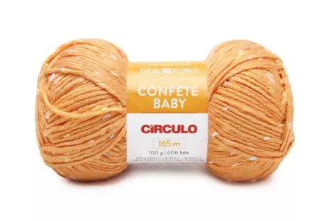 FIO CONFETE BABY CÍRCULO COR 1988 SEQUILHO