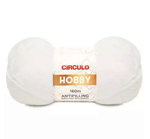 FIO HOBBY 160 MTS 100 GR COR 0010 BRANCO