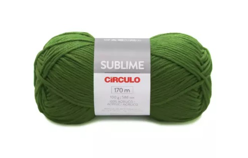 FIO SUBLIME CÍRCULO COR 5329 ACELGA 100 GR