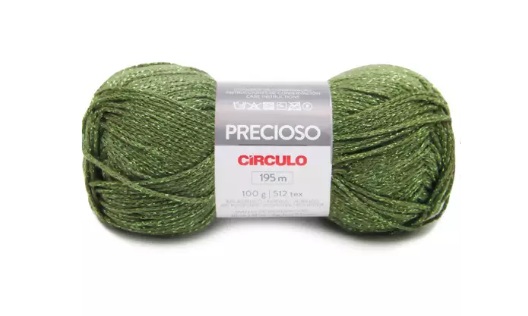 FIO PRECIOSO CÍRCULO COR 5408 SERRADO 100 GR