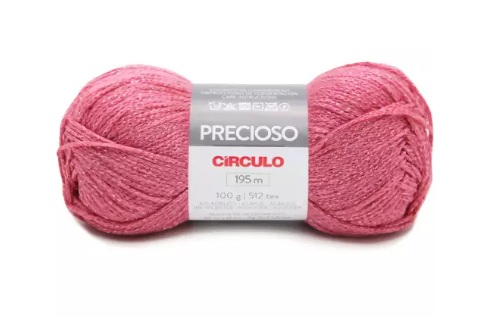 FIO PRECIOSO CÍRCULO COR 3517 MALIBU 100 GR