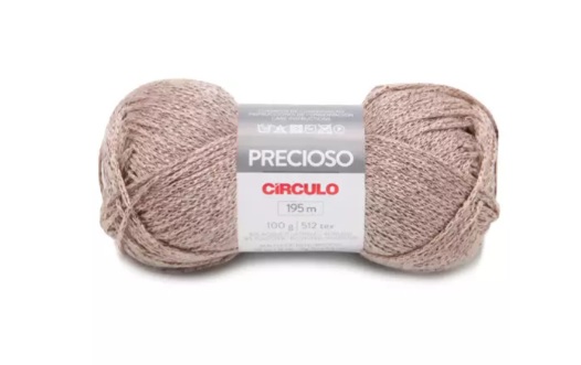 FIO PRECIOSO CÍRCULO COR 3013 GLACÊ 100 GR