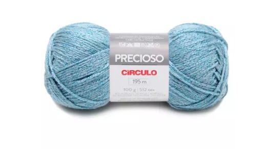 FIO PRECIOSO CÍRCULO COR 2930 NETUNO 100 GR